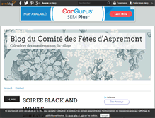 Tablet Screenshot of comitedesfetes.aspremont.over-blog.fr