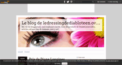 Desktop Screenshot of ledressingdediabloteen.over-blog.com
