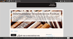 Desktop Screenshot of informatealsur.over-blog.es