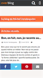 Mobile Screenshot of mikavendespates.over-blog.com