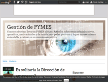 Tablet Screenshot of gestiondepymes.over-blog.com