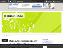 Tablet Screenshot of franklinki057.over-blog.com