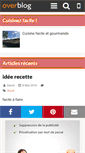 Mobile Screenshot of cuisinezfacile.over-blog.com