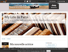 Tablet Screenshot of mylifeinparis.over-blog.com