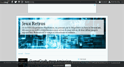 Desktop Screenshot of jeuxretros.over-blog.fr