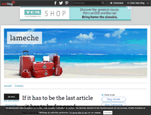 Tablet Screenshot of lameche.over-blog.com