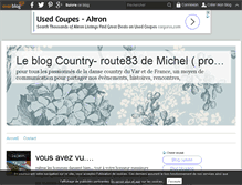 Tablet Screenshot of aldcroute83.over-blog.com