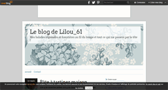 Desktop Screenshot of lilou-61.over-blog.com