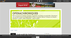 Desktop Screenshot of operachroniques.over-blog.com