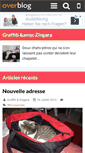 Mobile Screenshot of graffiti-zingara.over-blog.com