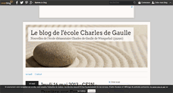 Desktop Screenshot of ecoledegaulle.over-blog.com