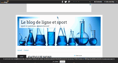 Desktop Screenshot of ligneetsport.over-blog.com