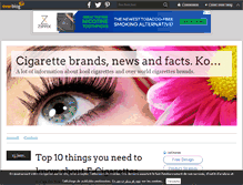 Tablet Screenshot of koolcigarettes.over-blog.com