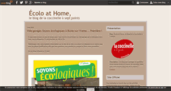 Desktop Screenshot of ecolhome.over-blog.com