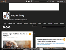 Tablet Screenshot of motherblogger.over-blog.com