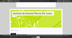 Desktop Screenshot of institutdebeautepierredelune.over-blog.fr
