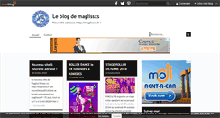 Desktop Screenshot of maglissxs.over-blog.com