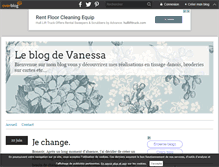Tablet Screenshot of leblogdevanessa.over-blog.com