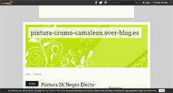 Desktop Screenshot of pintura-cromo-camaleon.over-blog.es