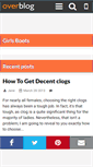 Mobile Screenshot of girlsboots.over-blog.com