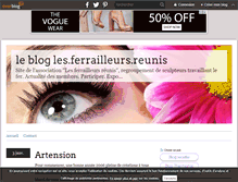 Tablet Screenshot of les.ferrailleurs.reunis.over-blog.com