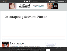 Tablet Screenshot of mimi-pinson.over-blog.com