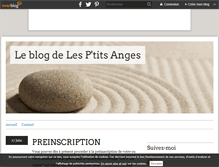 Tablet Screenshot of lesptitsanges.over-blog.com