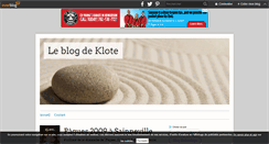 Desktop Screenshot of klote76.over-blog.com