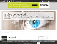 Tablet Screenshot of collegejbd.over-blog.com