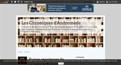 Desktop Screenshot of andromede.chronicles.over-blog.com
