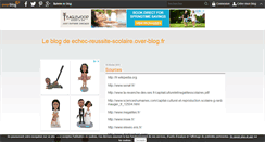 Desktop Screenshot of echec-reussite-scolaire.over-blog.fr