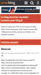 Mobile Screenshot of echec-reussite-scolaire.over-blog.fr