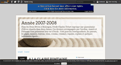 Desktop Screenshot of ecoledeboisragon.over-blog.com