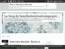 Tablet Screenshot of familledescreationspourenfants.over-blog.com