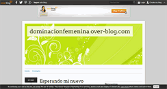 Desktop Screenshot of dominacionfemenina.over-blog.com