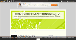 Desktop Screenshot of comactionsetvous.over-blog.com