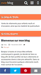 Mobile Screenshot of lecoindesenfants.over-blog.fr