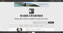 Desktop Screenshot of mariechartres.over-blog.com