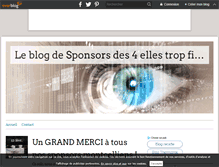 Tablet Screenshot of les-sponsors-de-louloute.over-blog.com