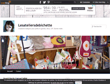 Tablet Screenshot of lesateliers.debichette.over-blog.com