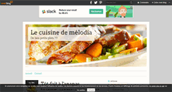 Desktop Screenshot of lacuisinedemelodia.over-blog.fr