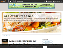 Tablet Screenshot of douceursdenanouille.over-blog.com