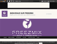 Tablet Screenshot of freezmix.over-blog.fr