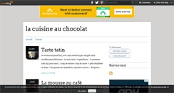 Desktop Screenshot of lacuisineauchocolat.over-blog.com
