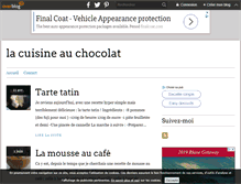 Tablet Screenshot of lacuisineauchocolat.over-blog.com