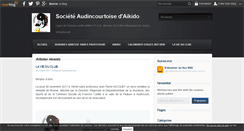 Desktop Screenshot of aikidoaudincourt.over-blog.com
