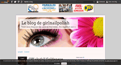 Desktop Screenshot of girlnailpolish.over-blog.com