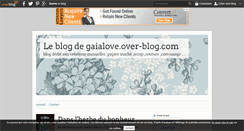 Desktop Screenshot of gaialove.over-blog.com