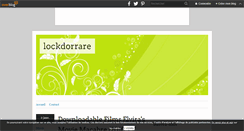 Desktop Screenshot of lockdorrare.over-blog.com