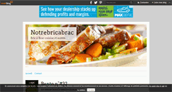 Desktop Screenshot of notrebricabrac.over-blog.fr